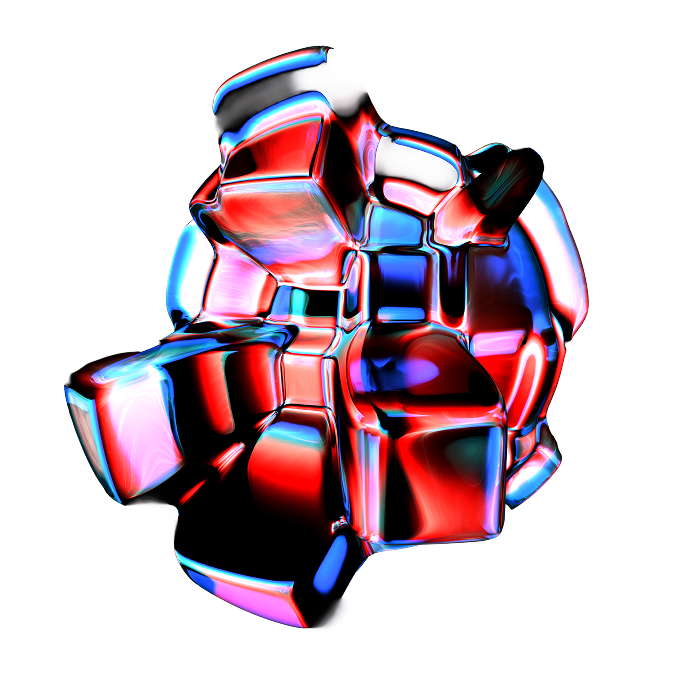 Abstract 3D form — Jumpnest studio visual